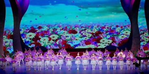 心中的馬蘭花 開啦 昕宇藝術(shù)培訓(xùn)中心綻放2017全區(qū)六一文藝晚會(huì)